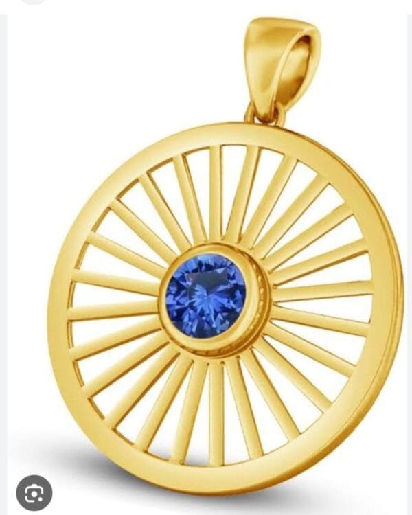 Ashok Charan Pendant – One Gram Gold Plated