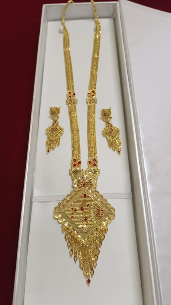 Elegant One Gram Gold Mangalsutra Set – Traditional Indian Bridal Jewelry